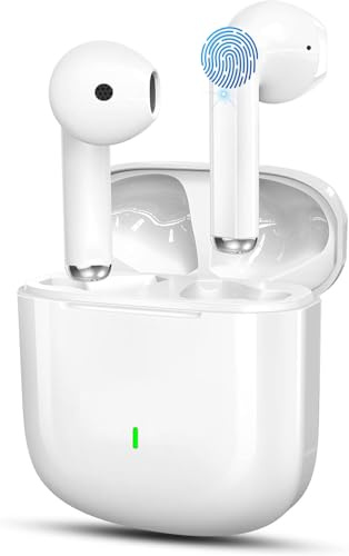 Auriculares Bluetooth,Auriculares Inalambricos Bluetooth 5.4 HiFi Estéreo con ENC Mic, 56H Cascos Inalambricos Bluetooth,Control Inalámbrico,IPX8 Impermeable Audifonos Inalambricos para Android iOS