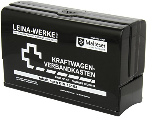 Leina Werke Trousse de Secours - 10055 Leina-Star II, Kit Urgence Voiture, 1–Plusieurs Coloris, Imprimé Assorti/1 Couleur