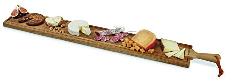 BOSKA 320090 Planche à Fromage/Tapas Friends Taille XL, Bois, Brun, 113 x 15 x 2 cm