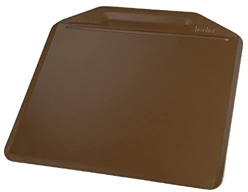 Zenker 7362 Plaque à pâtisserie, Plaque à four, Plaque de cuisson, Doré, Acier inoxydable, 36x33x2cm