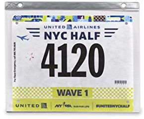 Gone For a Run Designed Bibfolio Race Bib Display Vinyl Protector Sheets | 2 Pack (12 Vinyl Sheets/Pack) - 24 Sheets