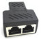 zdyCGTime RJ45 LAN Adaptador Divisor Conector 1 Hembra a 2 Hembra, Apto para Ethernet de categoría 5 Super y Categoría 6 Ethernet.