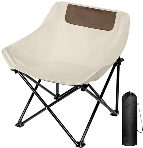 Herb Life Camping Chair, Picnic Chair, Ultralight Folding Camping Chair, Rich Pockets, Outdoor Camping, Beach, Fishing, Picnic, Lawn, Concert, Hiking Foldable Camping Chair (3.5 pounds)