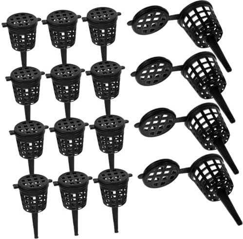 ROMISBABA 100pezzi Cestini Per Fertilizzanti in Plastica Cestini Per Fertilizzanti Da Giardinaggio Contenitori Per Per Piantagione