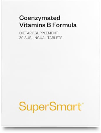 Coenzymated B Formula - Les 8 vitamines B - B1, Sans Gluten - SuperSmart
