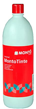 MONTÓ Montotinte Universal. Colorante Líquido Universal para Todo tipo de Pinturas al Agua y al Disolvente. (200ml, Ocre 162 (int./ext.))