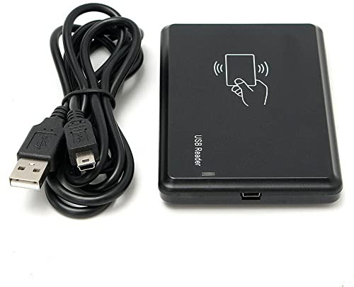 Fasizi Lector de tarjetas de identificación inteligente EM4100 con sensor de proximidad sin contacto USB RFID de 125 Khz