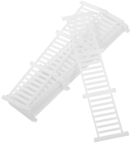 TOYANDONA 8pièces Miniatures Clôtures Décoratives pour Et Maisons De Poupées Modèles De Fences Élégants pour Microlandscape