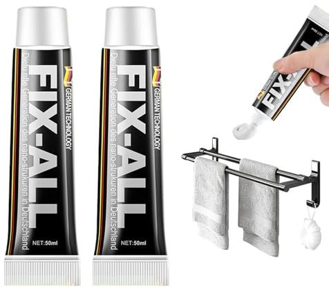 Forte Adesivo di Montaggio,2pcs Millechiodi Esterni Interni,Colla Adesiva Impermeabile Senza Unghie,Nail-Free Glue Adhesive Sealant,All-Purpose Glue