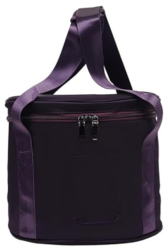 VANZACK Sac De Protection Pour Bol Chantant Cristal Sac De Transport Portable Avec Doublure Épaissie Et Fermeture Éclair Rangement Pour Voyage Transport Et Stockage Du Bol