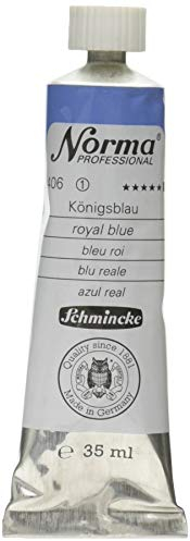 Schmincke – Norma® Professional - feinste Künstler-Ölfarben, Königsblau - 35 ml