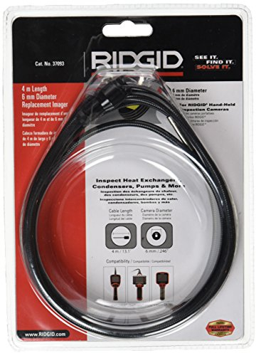 RIDGID 37093 6 mm Kamerakopf mit 1 m Kabel, Kamerakopfzubehör