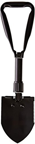 Yellowstone Folding Camping Shovel - Black, 1 Pack
