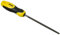 Stanley Sägefeile, Hieb 1 (150 mm Länge, Karbon-Stahl, ergonomischer Bi-Material Handgriff, Griffaussparung) 0-22-4442