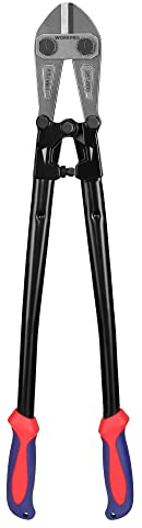 WORKPRO W017006A Bolt Cutter, Bi-Material Handle with Soft Rubber Grip, 24