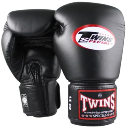Twins BGVL-3 Kickbokshandschoenen Zwart - 14 oz.