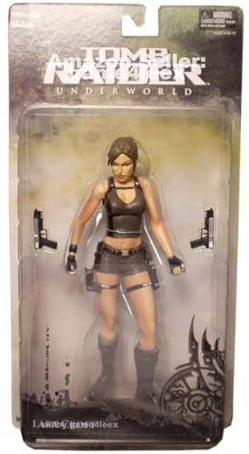 Lara 7 Inch Action Figure Collactable Raider Underworld Video Game Version Statue Ideal Home Desktop Decoration