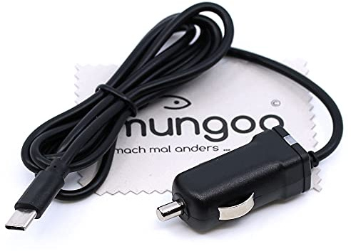KFZ Ladekabel 2.4A passend für Nokia X10, X20, X30 5G, G60 5G, G22, G21, G20, G11, G11 Plus, G10, T21, 3.4, 5.3, 5.4, 6.1, 7.2, 8.3 5G Typ C Auto Ladegerät Netzteil 1,1m mit mungoo Displayputztuch