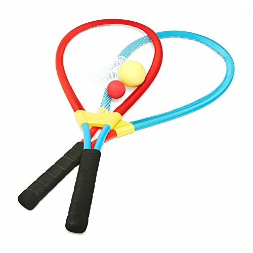 Hi-Gear Set of 2 Jumbo Rackets for Tennis or Badminton, Outdoor Fun for all the Family, Ideal for Camping Holidays, the Garden, the Beach and the Park