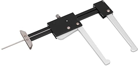 Bremsscheiben Tiefenmess Messschieber , Bremsscheiben Tiefenmessgerät Lineal 0 , 1 mm Genauigkeit 0 60 mm schwimmende Backe für Autoteile