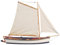 Fischerboot Modellschiff Holz Schiff - kein Bausatz