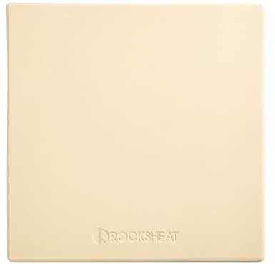 ROCKSHEAT Pizza Stones for Oven and Grill, Rectangular 30.5cm × 30.5cm Pizza Stone, Cordierite Bread Baking Pan, Food-Grade Cooking Oven Stone for Making Crisp Crust Pizza, Bread, Pie and Cookies