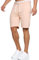 Indicode Herren Aldrich Sweatshorts mit Kordelzug | Herrenshorts Sportshorts für Männer XL, Cameo Rose