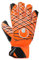 uhlsport Soft Resist+ Flex Frame - Torwarthandschuhe für Kunsrasen - mit Fingerschutz, Fluo orange/weiß/schwarz