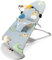 Growithu Baby Bouncer for 0-12 Months: Portable Infant Bouncers Rockers Swing Chair with Toy - 3 Height Adjustments Foldable & Removable Cover