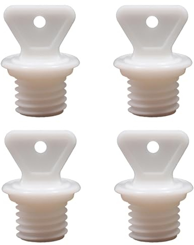 4 tappi per bottiglie di acqua calda, tappi di ricambio, per bottiglie di acqua calda, per bottiglie di acqua calda, elettrice, borsa dell'acqua calda con tappo filettato