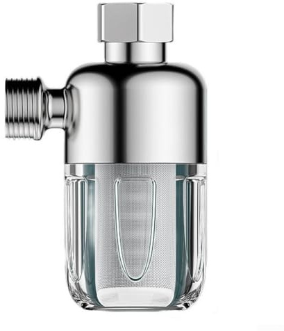 Filtre de douche, filtre avant en acier inoxydable pour chauffe-eau pour la maison, les hôtels et les maisons d'hôtes, noyau réutilisable