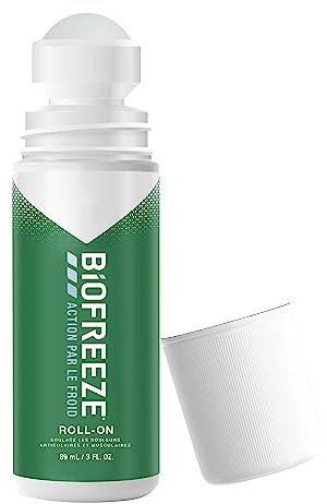Biofreeze - Roll On Action par le Froid - Soulage les douleurs musculaires et articulaires - 89ml
