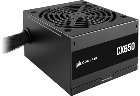 CORSAIR CX650 Small 650W Power Supply – Black