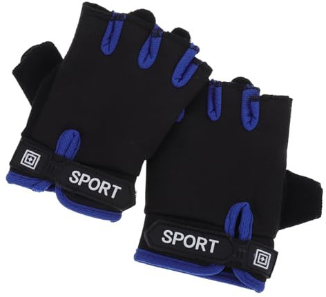 BESPORTBLE 1 Paar Halbfingerhandschuhe Für Roller Basketballhandschuhe Fahrradhandschuhe Für Damen Kletterhandschuhe Fahrradhandschuhe Damen Fahrradhandschuhe Segelhandschuhe Nylon