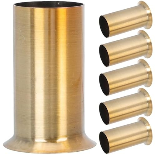 Gatuida 6 Piezas Portalámparas E14 Con Mangas Y Bridas Para Bases De Lámparas De Araña Y Salón Cubierta Resistente Al Calor Fácil Instalación Y Compatible Con Lámparas Retro Europeas