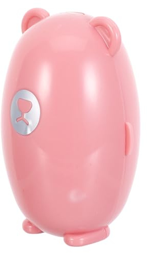 CVUTOVO Rodillo Quitapelusas Lavable Portátil de Abs Rosa, Removedor Reutilizable para Pelo de Mascotas y Pelusas en Ropa, Alfombras y Coche, Quitapelos para Gato y Perro, Herramienta