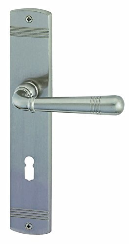 Alpertec Sale - LS Messing Edelstahlfarbig für Zimmertüren Drückergarnitur Türdrücker Türbeschläge, 32700843