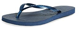 Havaianas Sandale fine pour femme - Bleu - bleu marine, 42 EU