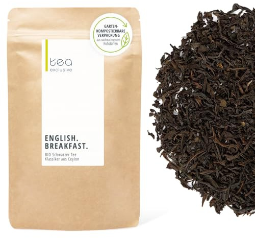 English Breakfast Tea | Ceylon Schwarzer Tee FBOP lose vom Ahinsa Projekt in Sri Lanka | mild-würzig, malzig | 125g Beutel - tea exclusive