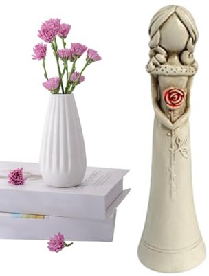 Gartenengel Dekoration - Kreative Gartenstatue, Gartenengel Statue | Zuverlässige Gartenengel Harz Figur, Kreative Engelskulptur Gartendekoration