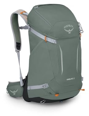 Osprey Hikelite Unisex Backpack, 30L, Pine Leaf Green, S/M