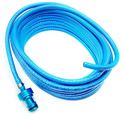 IGAD 8m Flexible Water-Fed Brush Hose Reel with Garden Tap Connector – Ideal for Window Cleaning, Car Washing, Solar Panels, Conservatories & More