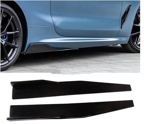 Bil sidokjol 2st 74,5 cm Universal Bil sidokjol Splitters Winglet Wings Diffuser Professionell biltillbehör Tuning Car Side Skirt