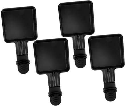 Cabilock 4piezas Mini Sartenes Para Raclette Sartén Antiadherente Unidades Para Derretir Queso y Barbacoa