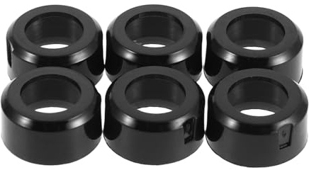 Alipis Kit Guarnizioni Iniettore Carburante 6 Pezzi in Gomma e Metallo per Veicolo 1997-2011 Set Distanziali e Manicotti di Tenuta per Riparazione Motore Diesel Strumento Sostituzione