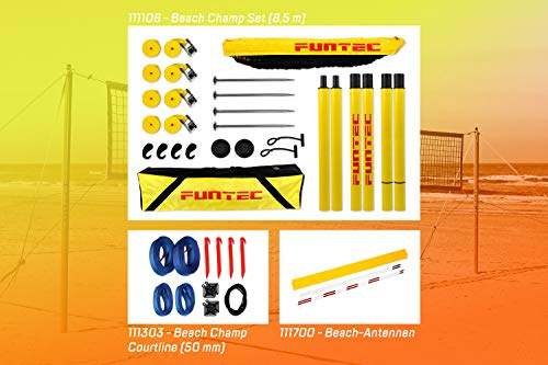 Funtec Bundle: Beach Champ Set + Beach Champ Courtline + Netzantennen