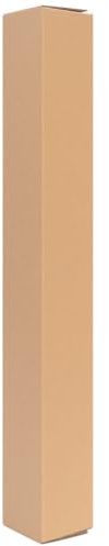 verpacking Tubes d'expédition rectangulaires 475 x 110 x 110 mm Brun [Exécution et quantité au choix] Carton d'expédition ondulé 20 pièces