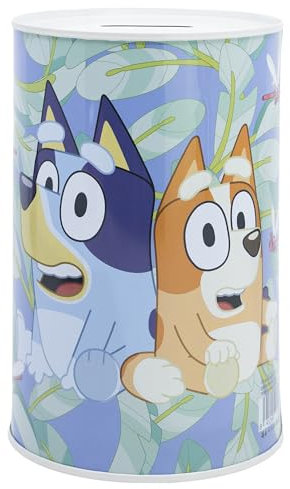 Stor Tirelire pour Enfant en métal de Bluey