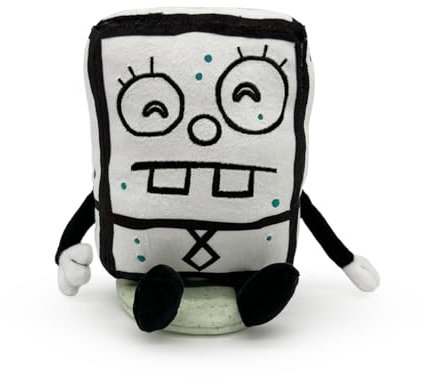 Youtooz Spongebob Squarepants Doodle Bob Shoulder Rider 5.5 Inch Plush, Collectible Doodle Bob Shoulder Rider Spongebob Squarepants Plush Collection