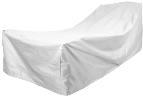 Toddmomy Coprisedia in Tessuto Oxford Coprisedia Per Sedie Da Giardino Per Poltrone Reclinabili Per Protezione Solare e Anti-neve e Facile Da Riporre e Trasportare